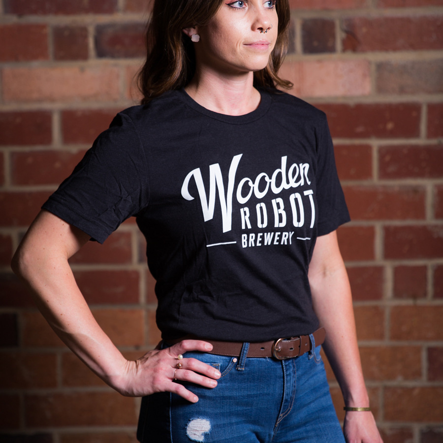 Short Sleeve Black Logo T-Shirt