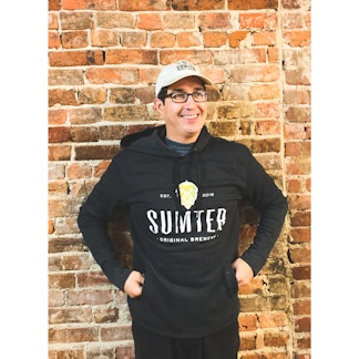 Black Sumter Hoodie, With Logo
