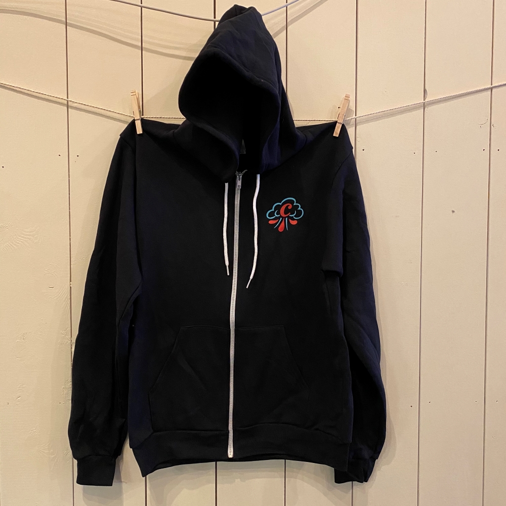 Zip Hoodie Black