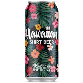 Hawaiian Shirt Beer 16 oz Can