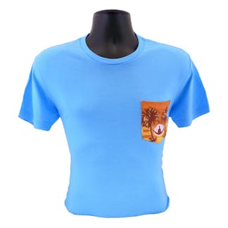 Floridian Mens T-Shirt Blue