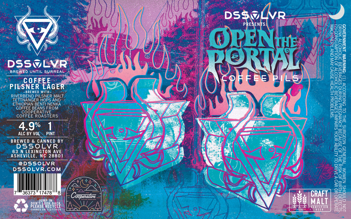 Open the Portal - Coffee Pils Lager | DSSOLVR Online Shop