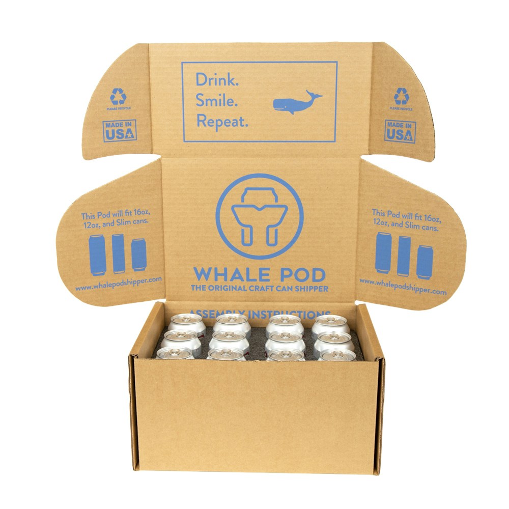 12 Pack Premium Whale Pod Shipper Whale Pod 12 Pack Premium Whale Pod Shipper Whale Pod