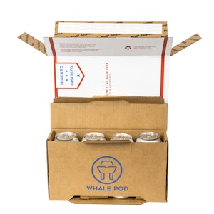 Box to ship 8 cans flat rate