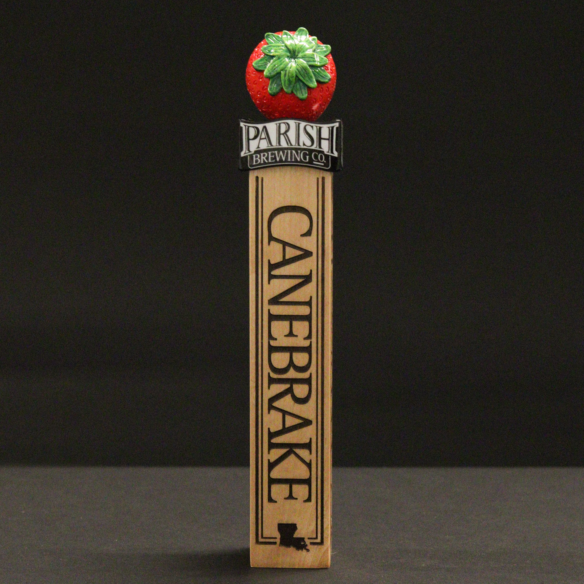 Strawberry Canebrake Tap Handle | Parish Brewing Co Online Shop