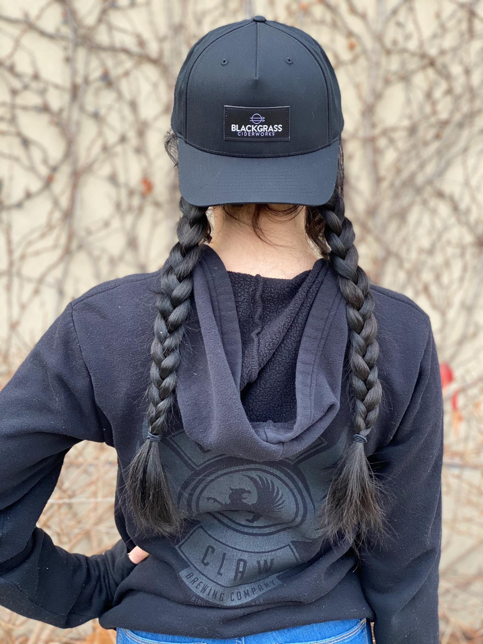 Blackgrass Pinch Front Trucker