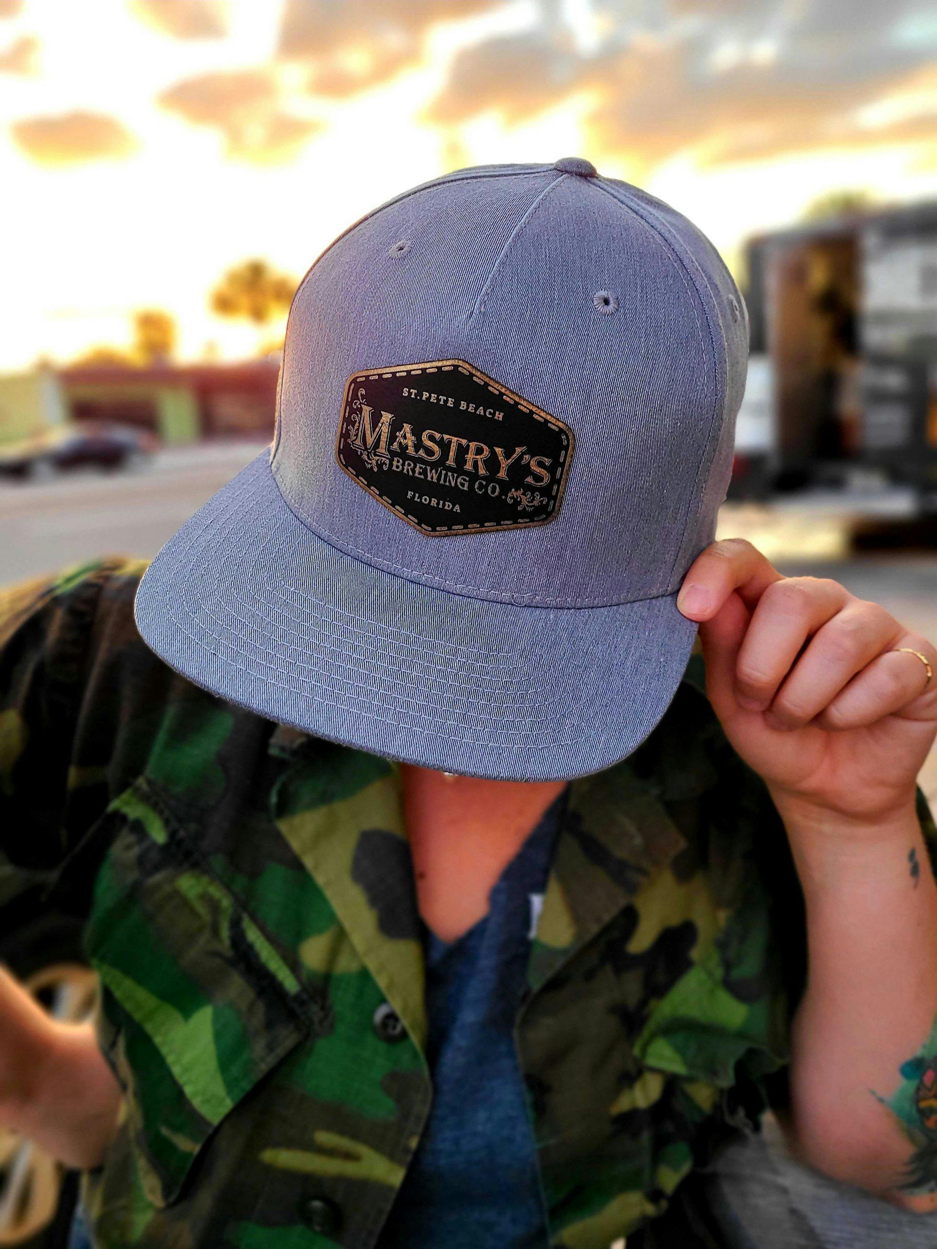 Leather Patch Snapback Hats  Mastry's Brewing Co. Online Shop