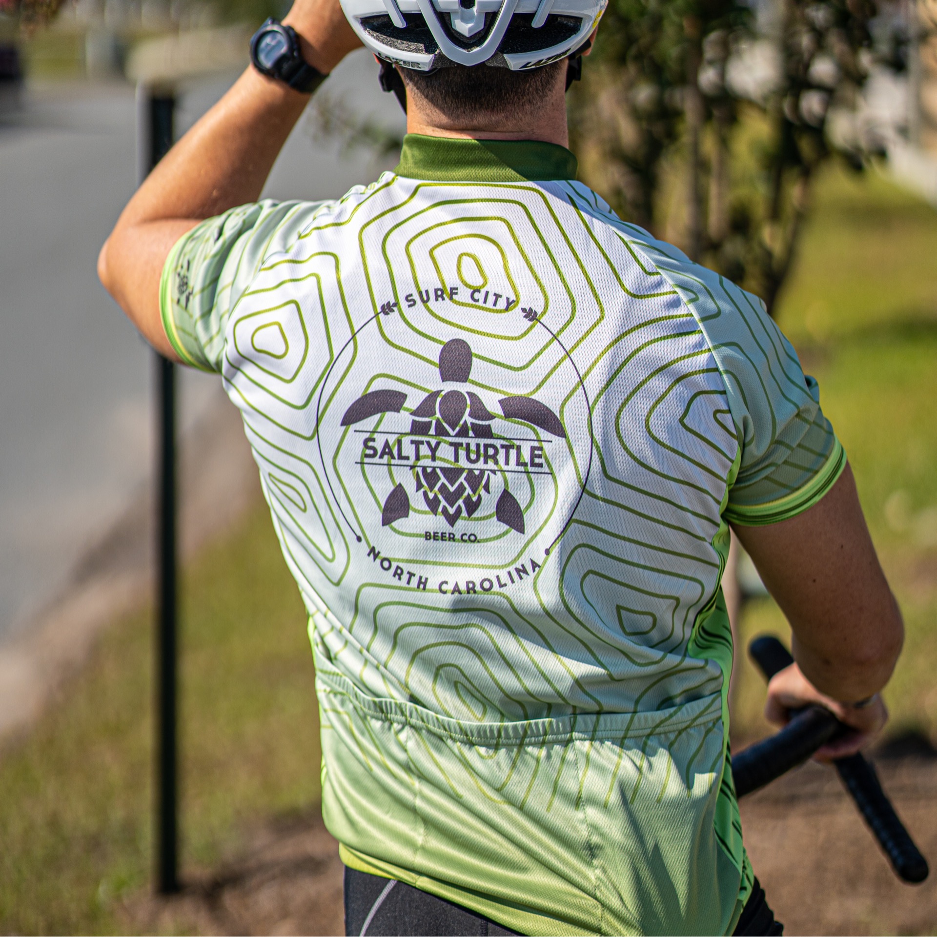 turtle cycling jersey