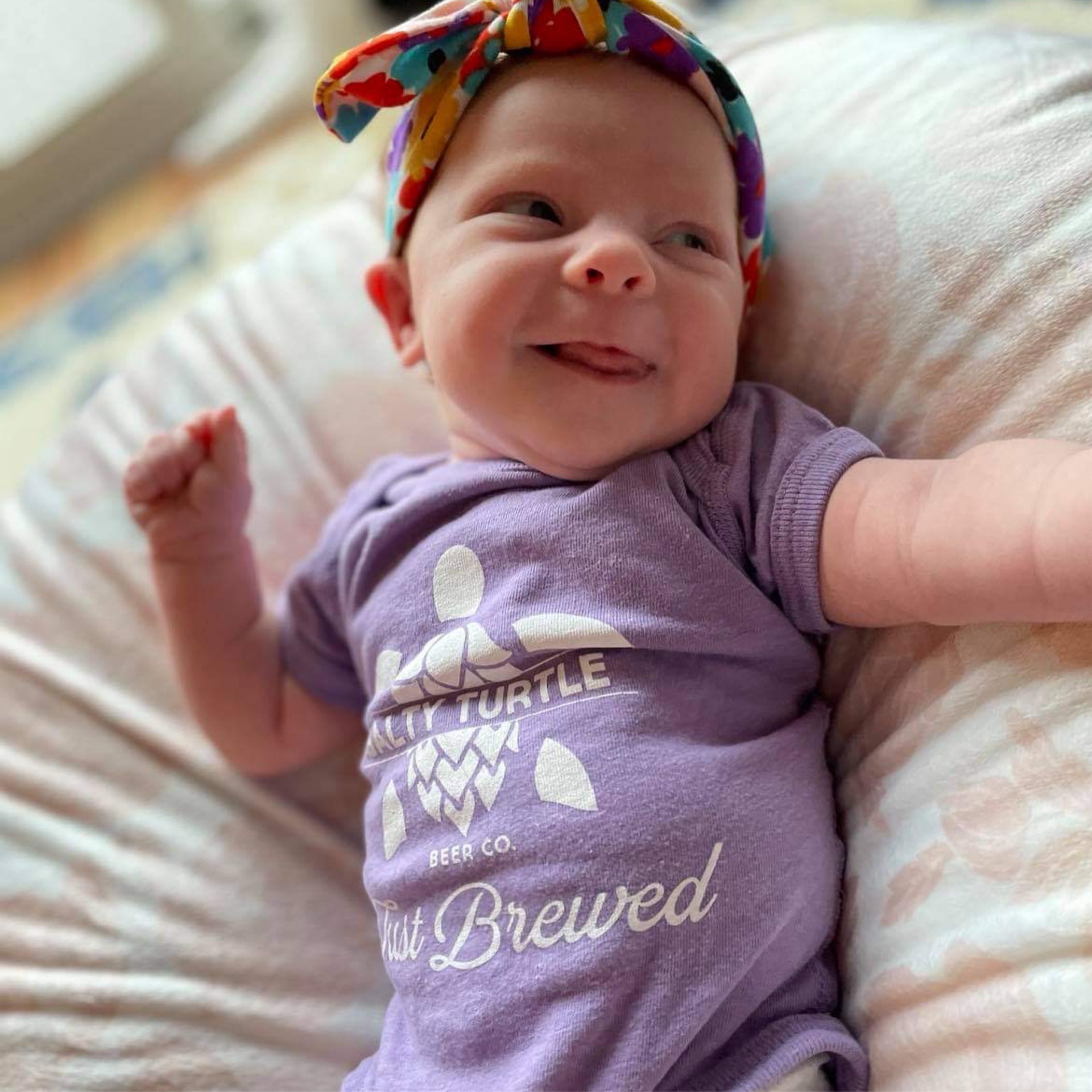 Baby Onesie (Lavender)