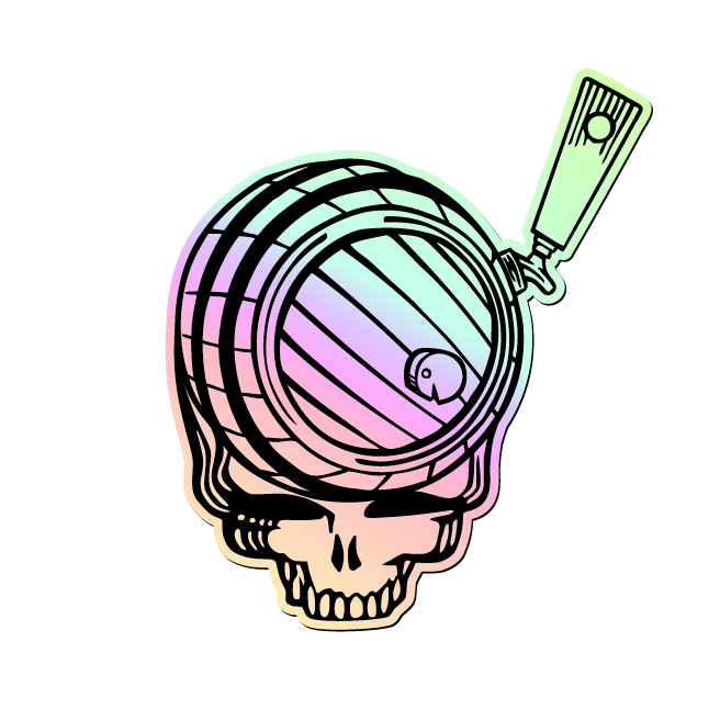 Holographic Barrel Sticker