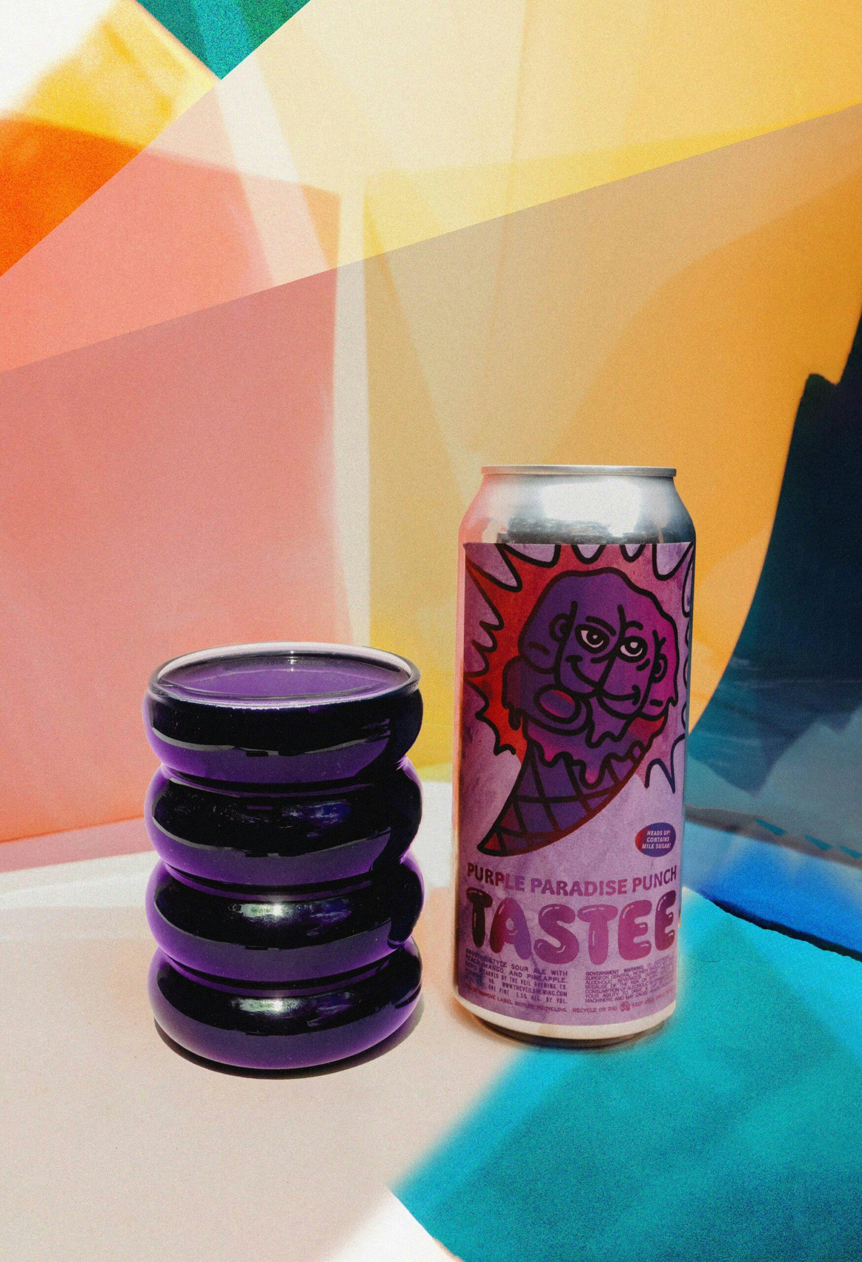 Purple Paradise Punch Tastee 4-Pack 16oz cans | The Veil Brewing Online ...
