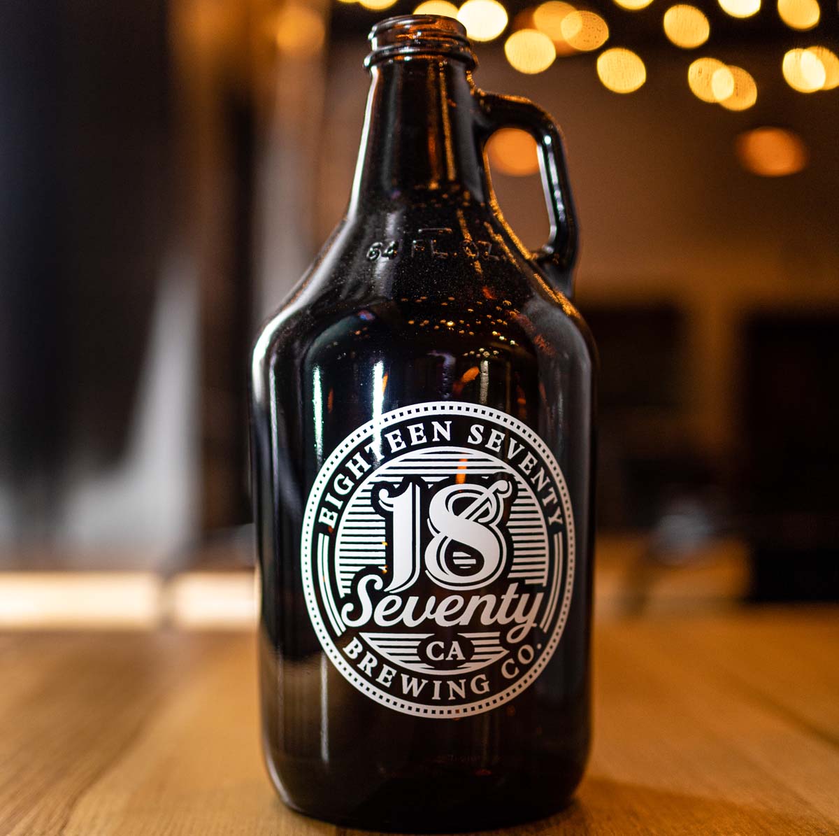 Glass 18Seventy Growlers