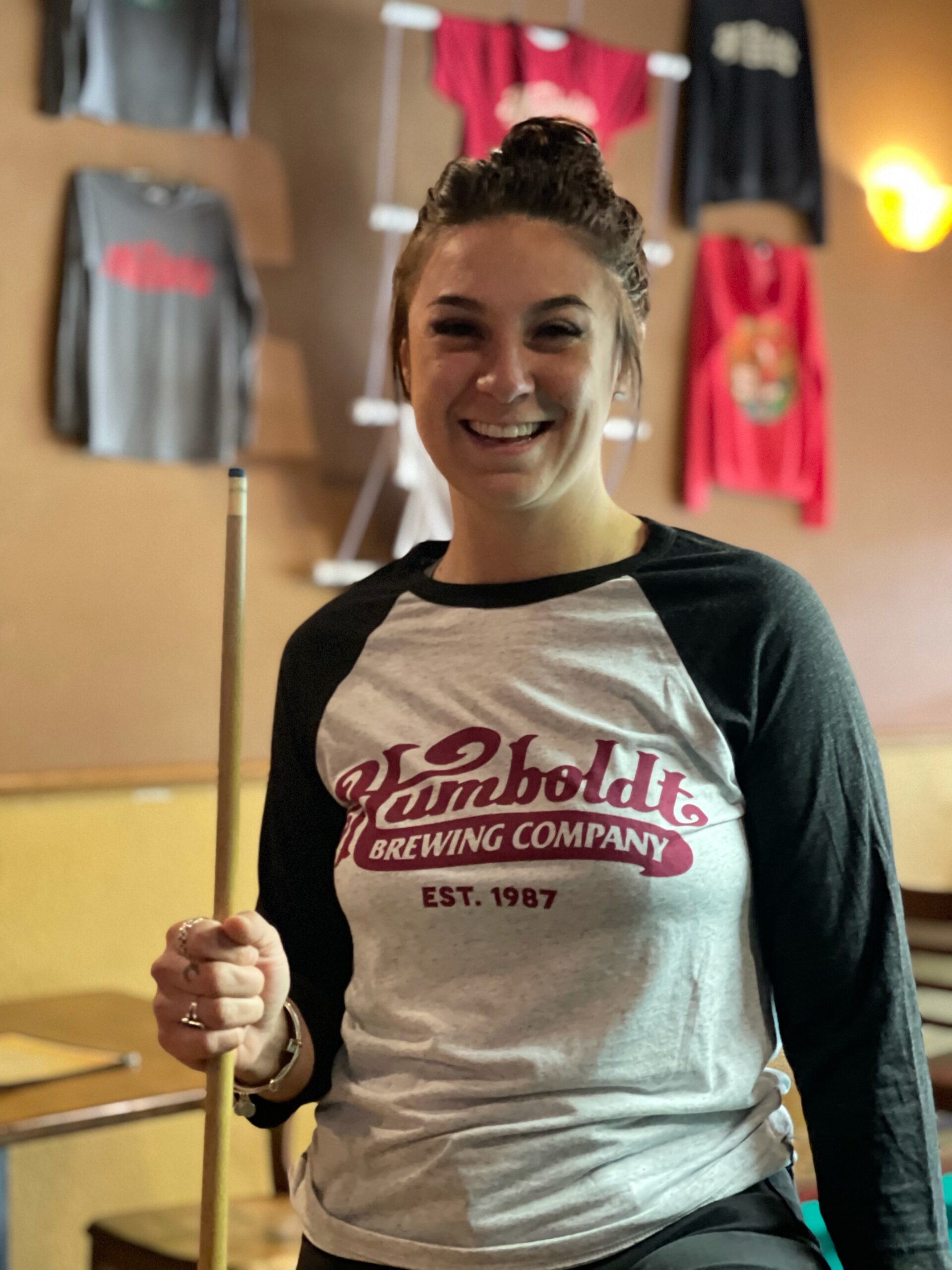 Baseball Shirt (White Fleck/Charcoal Sleeves)