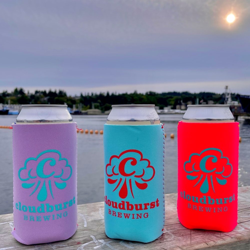 Neoprene Can Coolers (definitely not a k o o z i e! That would be an unauthorized use of trademark according to the recent letter from their corporate counsel)