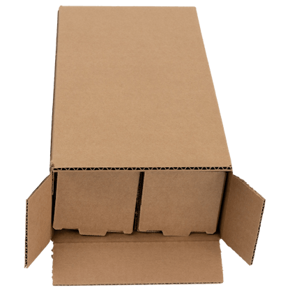 2 bottle wine shipping box