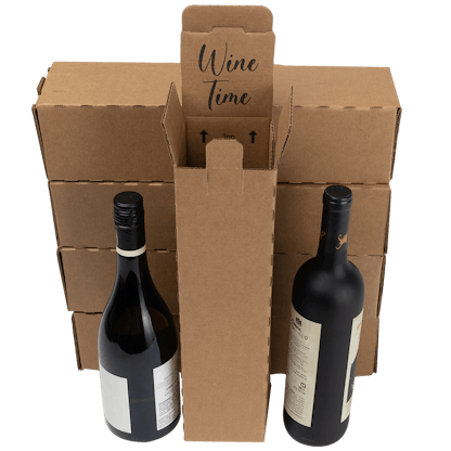 4 bottle wine shipping boxes