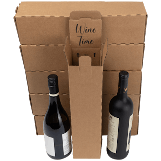 6 bottle wine shipping boxes