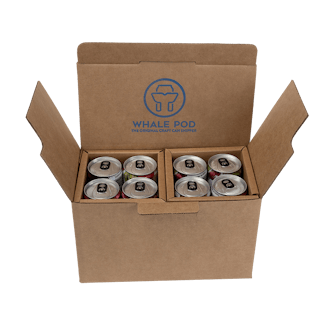 sleek can shipping boxes slim 8 pack
