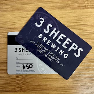 3 Sheeps Brewing Gift Card