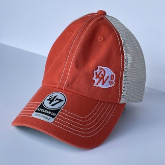 Hat - Orange Trucker