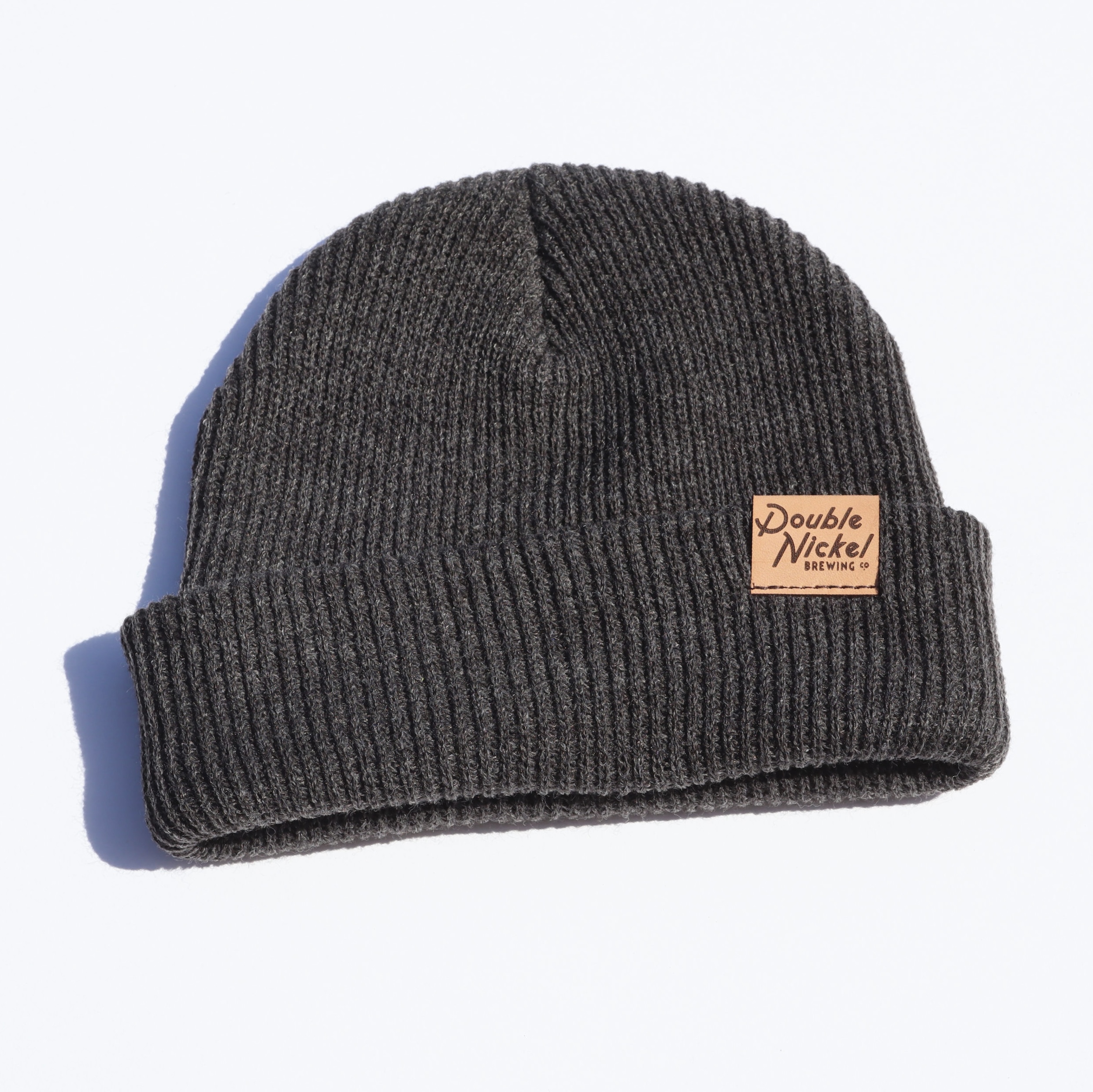 charcoal gray beanie