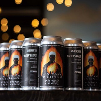 Walter's Roast cans