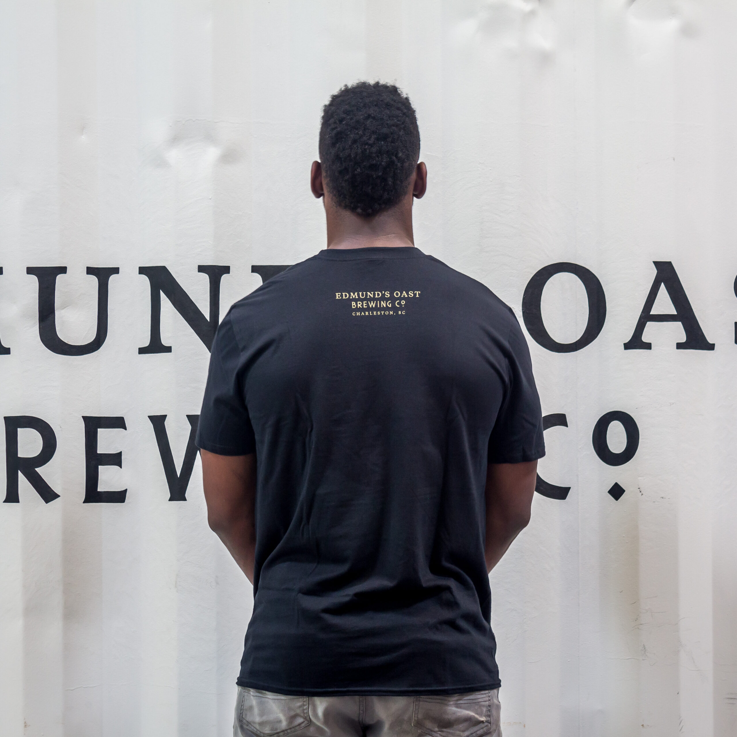 Gold Hopskull Short Sleeve T-Shirt | Edmund's Oast Online Shop