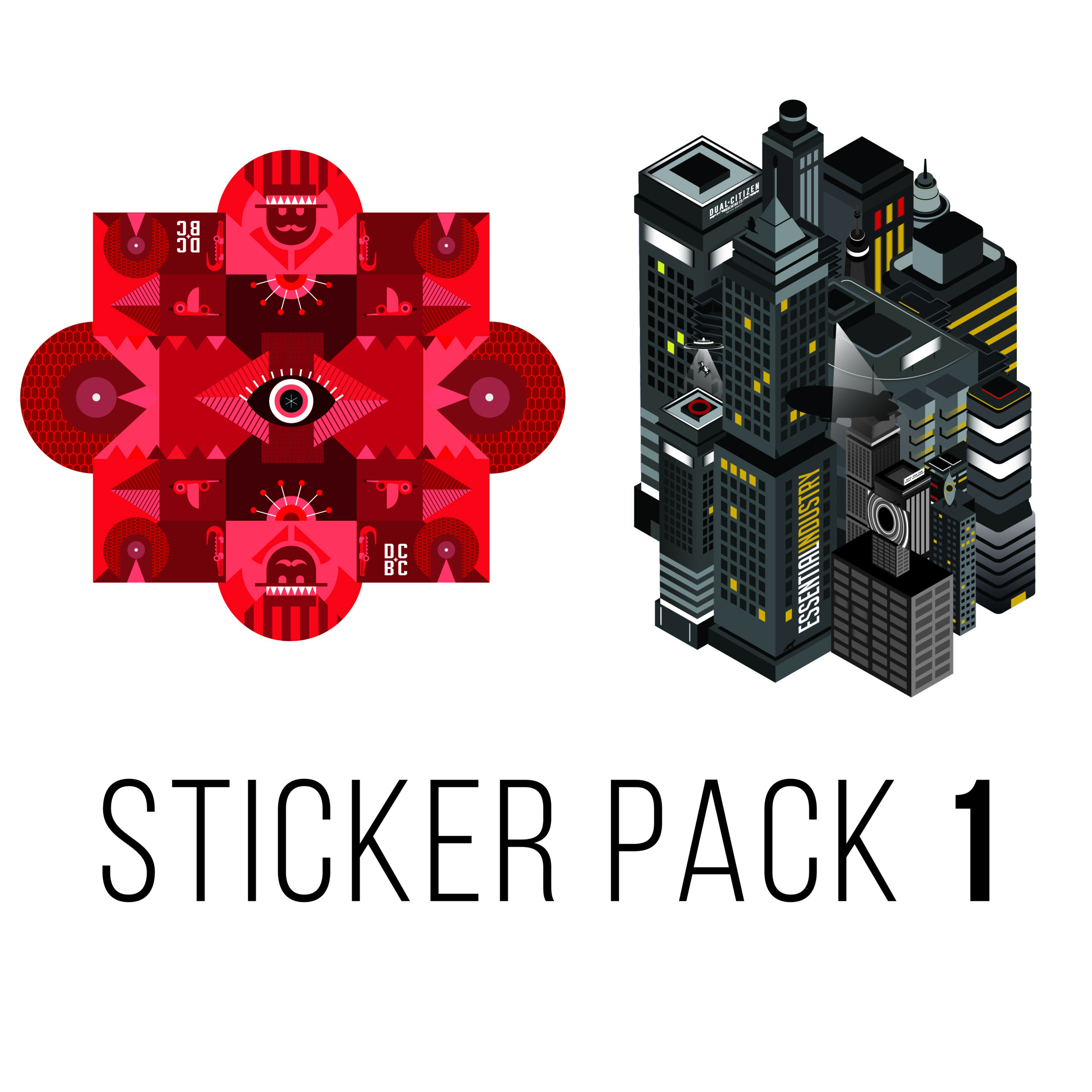 Sticker Pack 1 (2-pack)