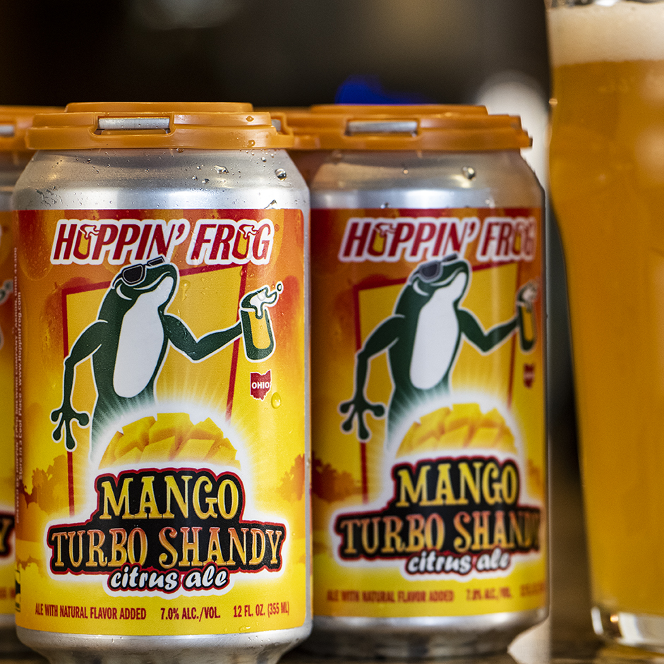 Mango Turbo Shandy Citrus Ale | Hoppin Frog Online Shop