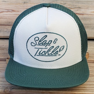 Slap and Tickle Green Trucker Hat