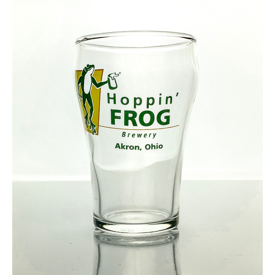 Hoppin' Frog Logo Taster Glass