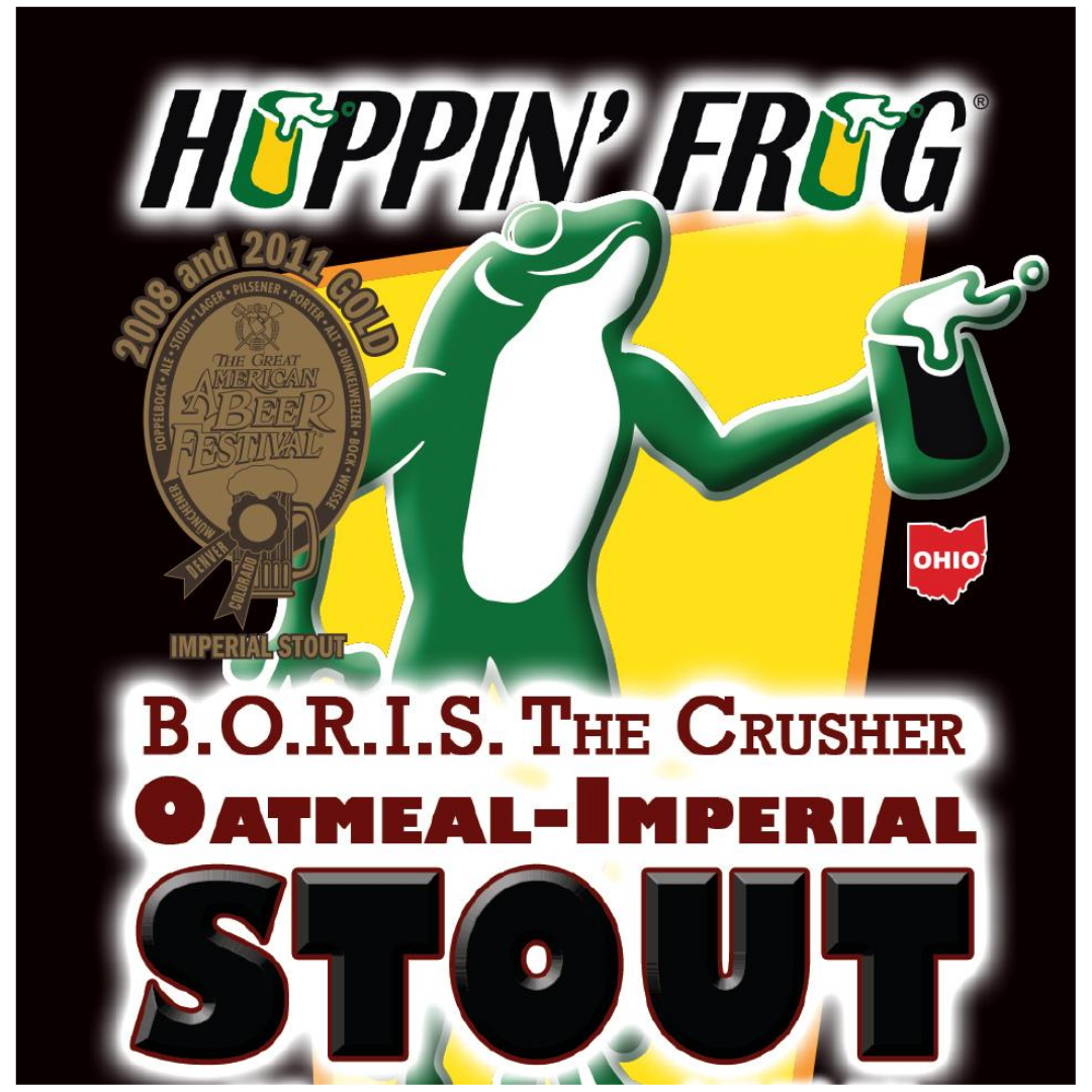 B.O.R.I.S. The Crusher Oatmeal Imperial Stout KEG