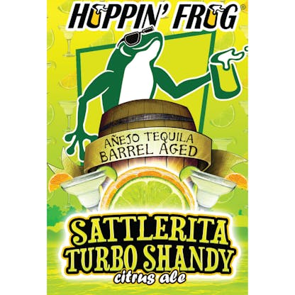 Anejo Tequila Barrel-Aged Sattlerita Turbo Shandy Citrus Ale