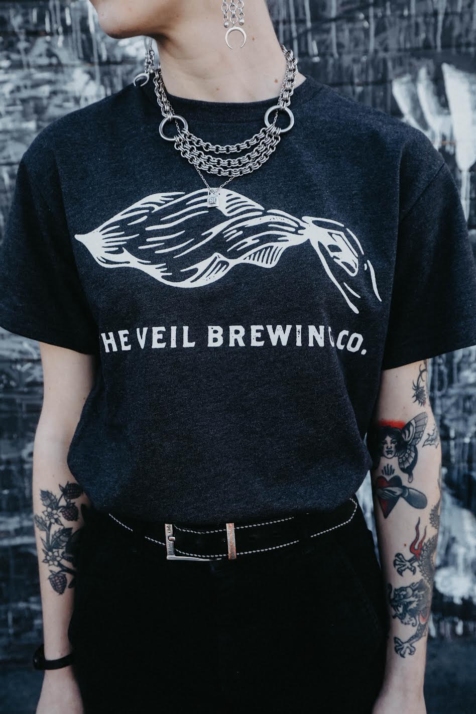 Grey Classic Logo T-Shirt