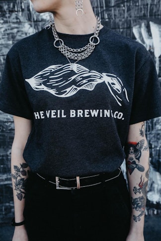 Grey Classic Logo T-Shirt