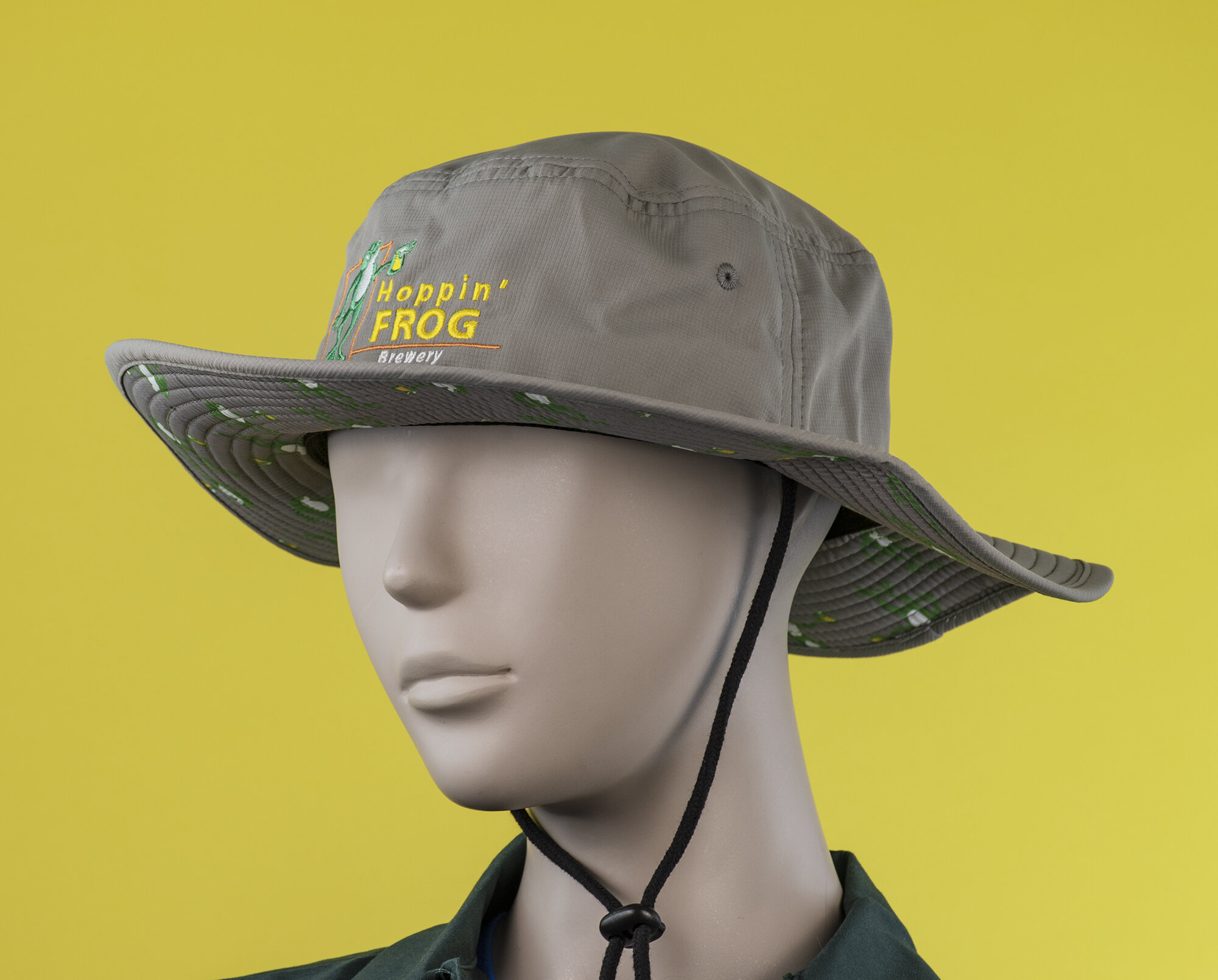 Grey Logo Boonie Hat