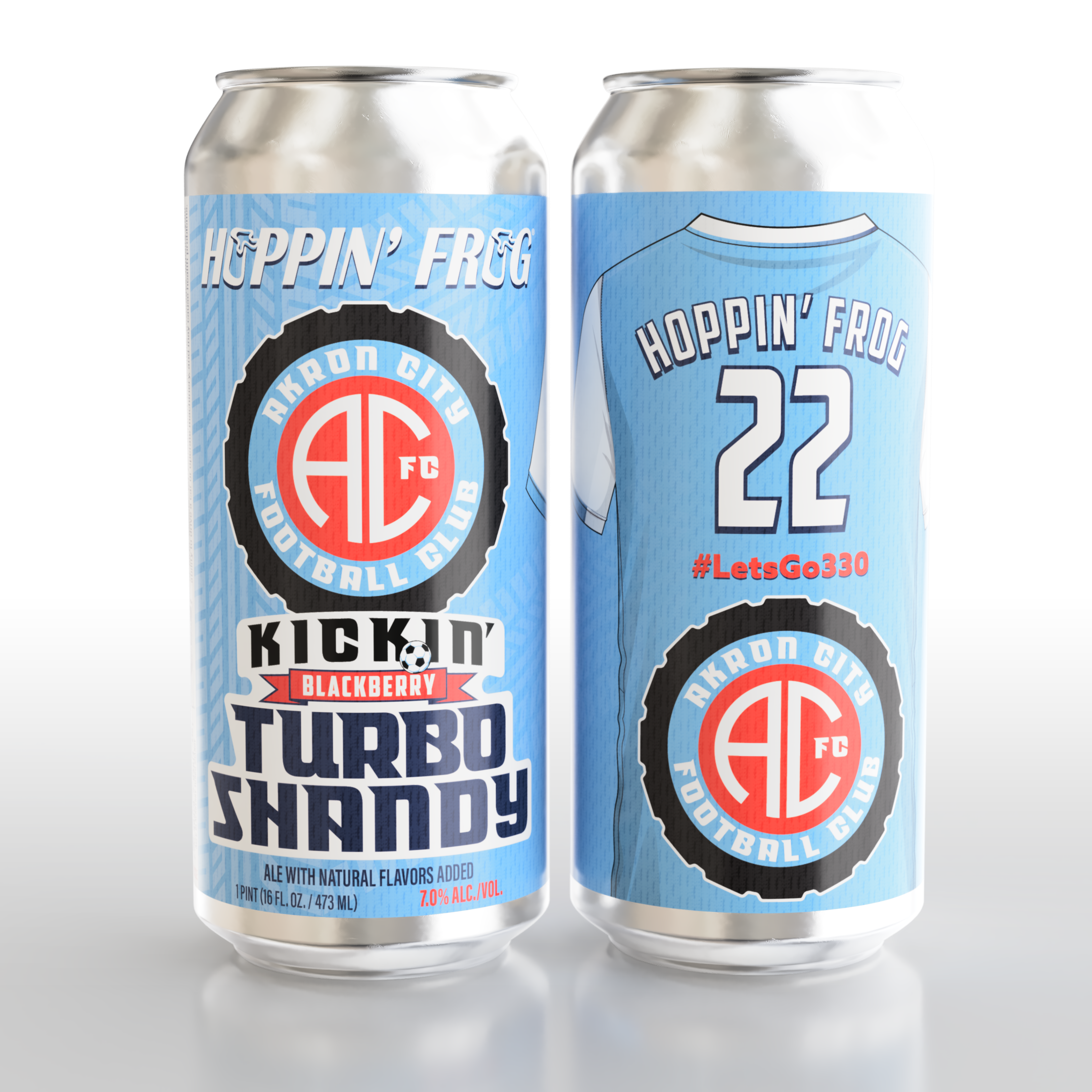 Kickin' Blackberry Turbo Shandy Citrus Ale 4-pack