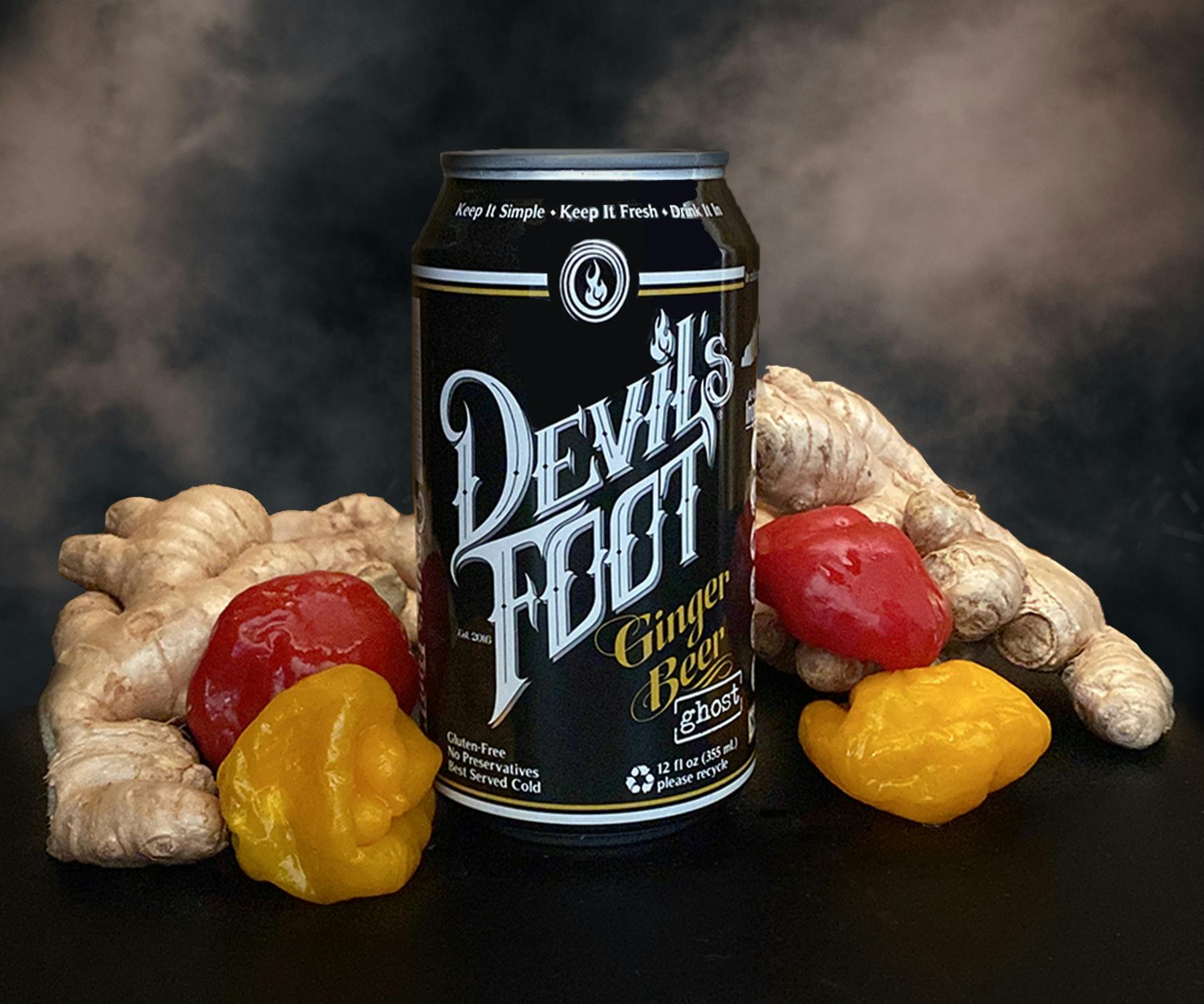 Ghost Ginger Beer - Case of 24  Devil's Foot Beverage Company Online Store