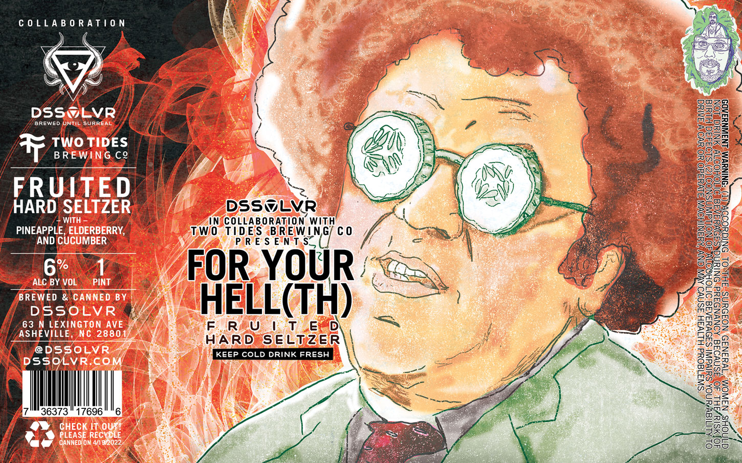 For Your Hell(th) - Fruited Smoothie Hard Seltzer (Collab w/ Two
