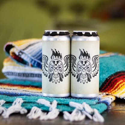 Friar storm cans with mexican blanket