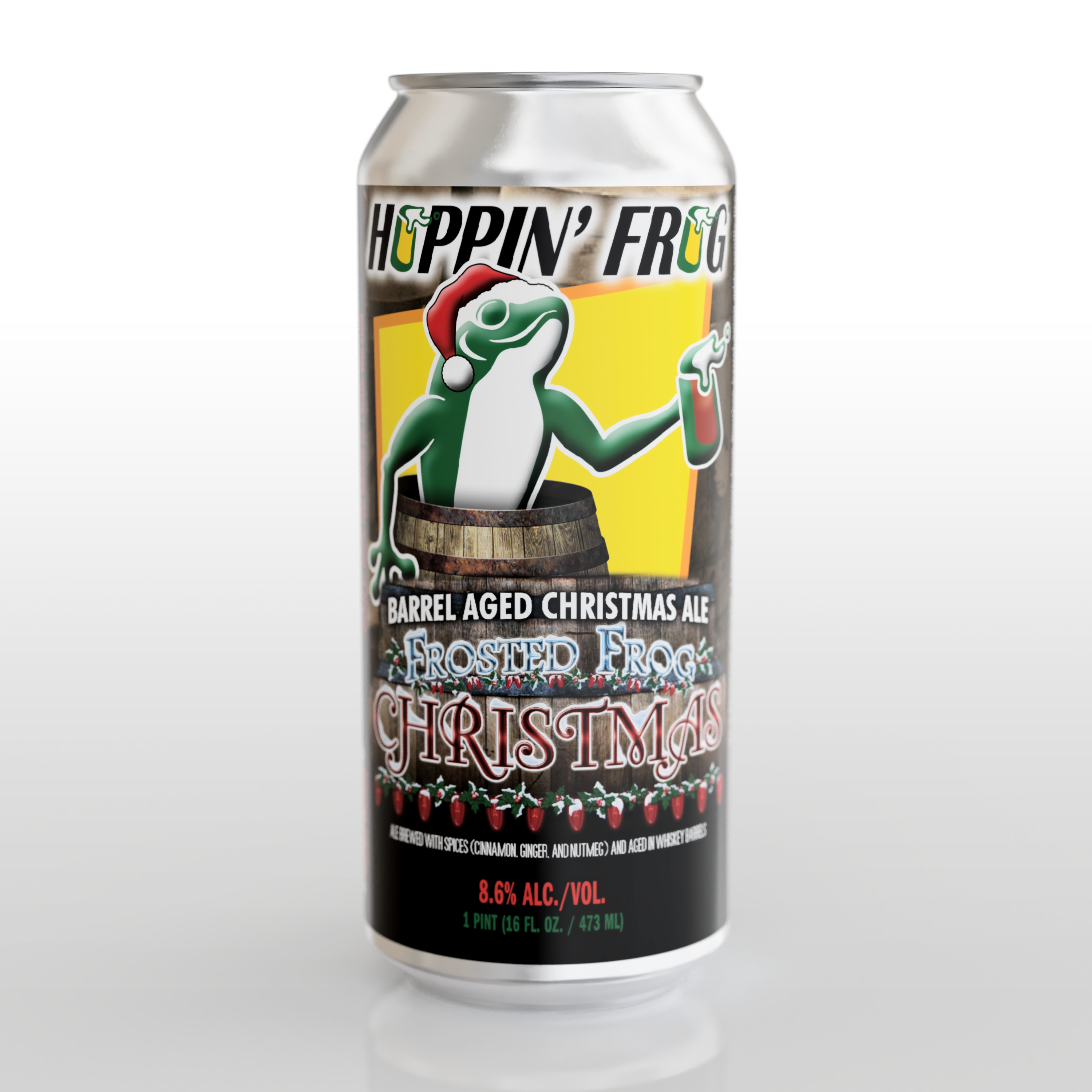Barrel-Aged Frosted Frog Christmas Ale (4-pack)