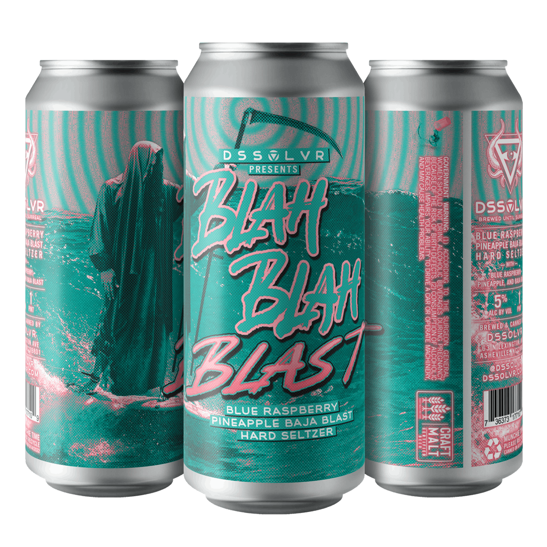 Blah Blah Blast Fruited Smoothie Hard Seltzer DSSOLVR Online Shop