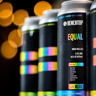 Equal IPA can close up