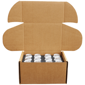 shipping boxes for cans of beer 12 pack 16oz hard cider
