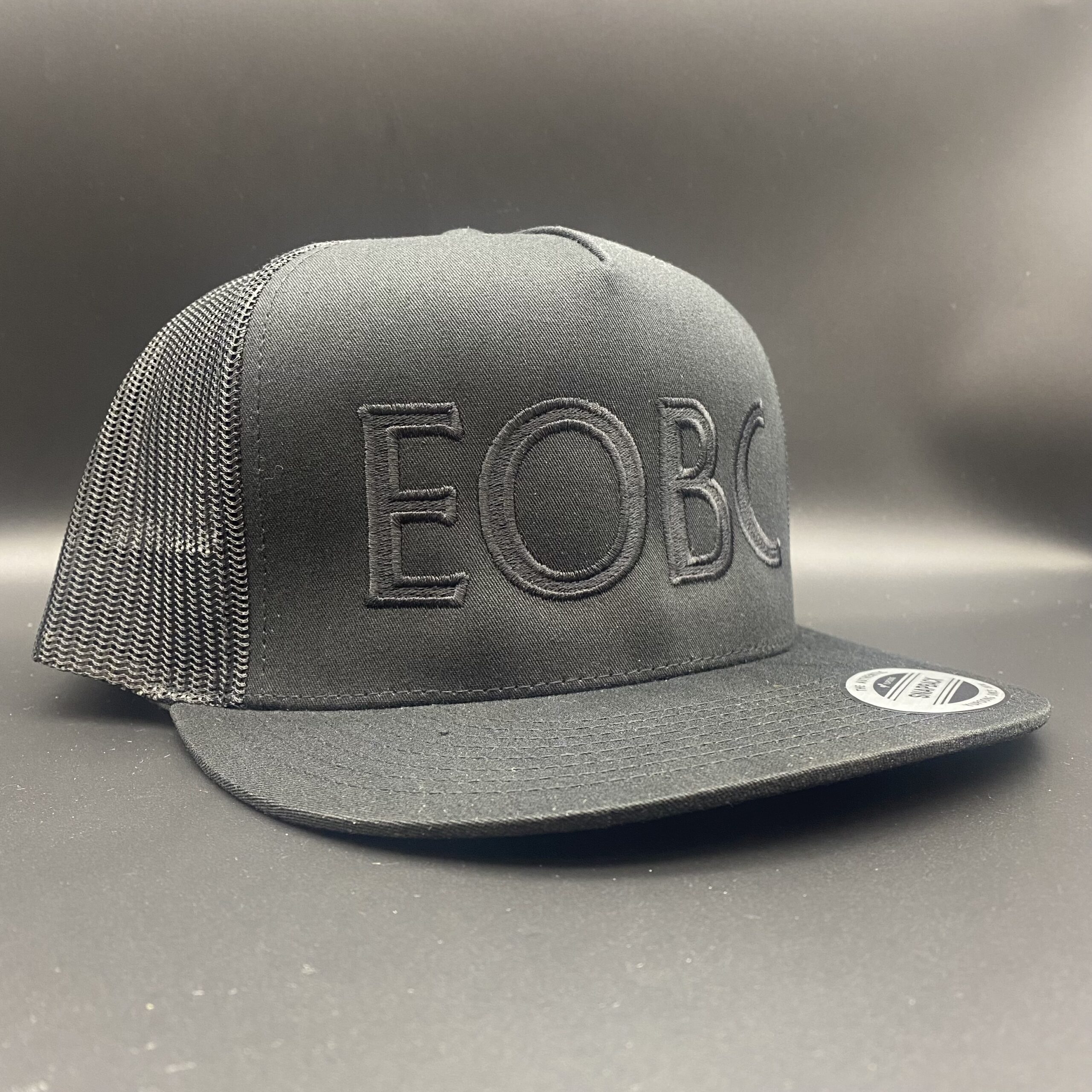 EOBC Hat Black on Black