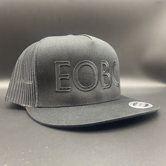 EOBC Hat Black on Black