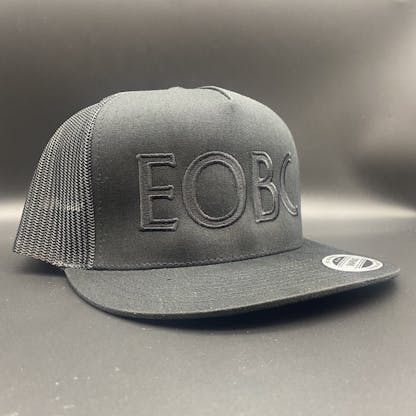 EOBC Hat Black on Black