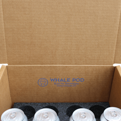 boxes for shipping 8 cans of beer 16oz beverages