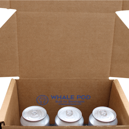 beer can shipping boxes for 6 cans