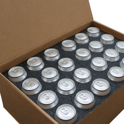 high quality shipping boxes for cans of beer 16oz beverage